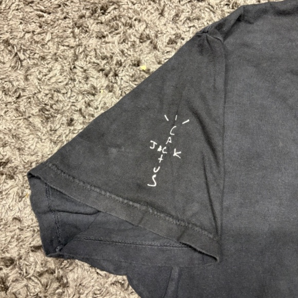 Travis Scott Cactus Jack Hot Wheels BMW M3 Tie Dye Flame Tee Size XXL - Picture 3 of 4